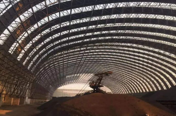 沅江概述原料场封闭技术的特点和类型